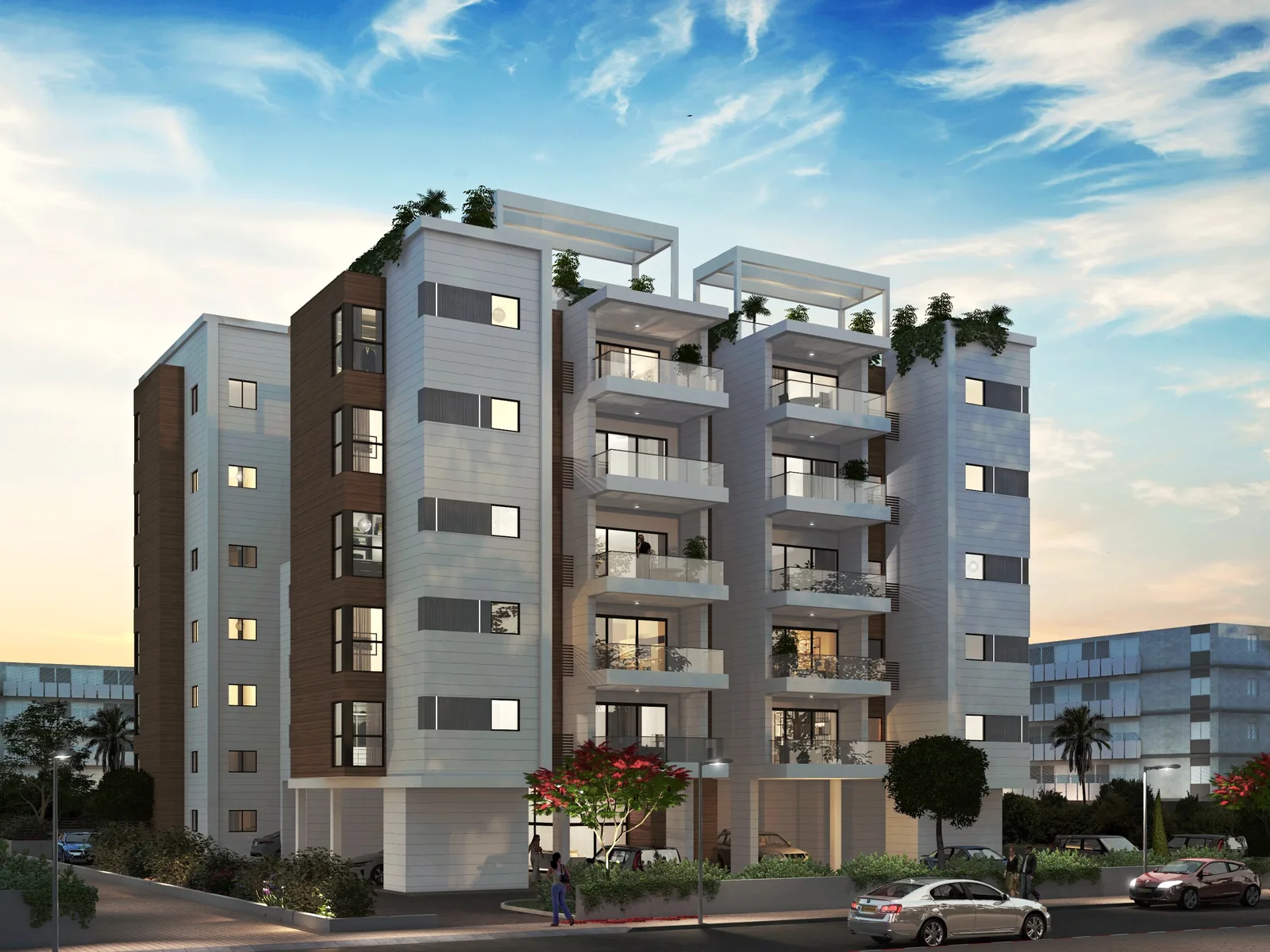 בני בנימין 22 הרצליה — מבט ערב